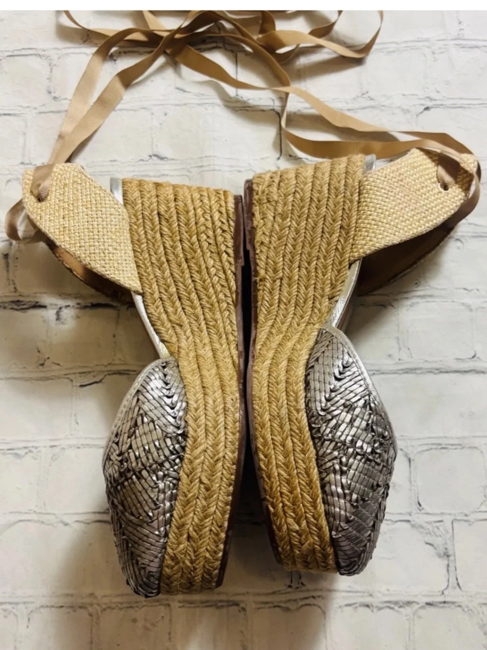 SCHUTZ espadrille wedges